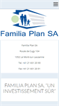 Mobile Screenshot of familiaplan.ch